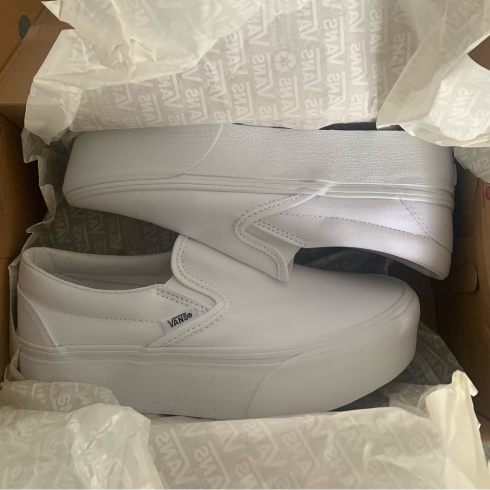 NEW Slip-On Stackfoam Vans